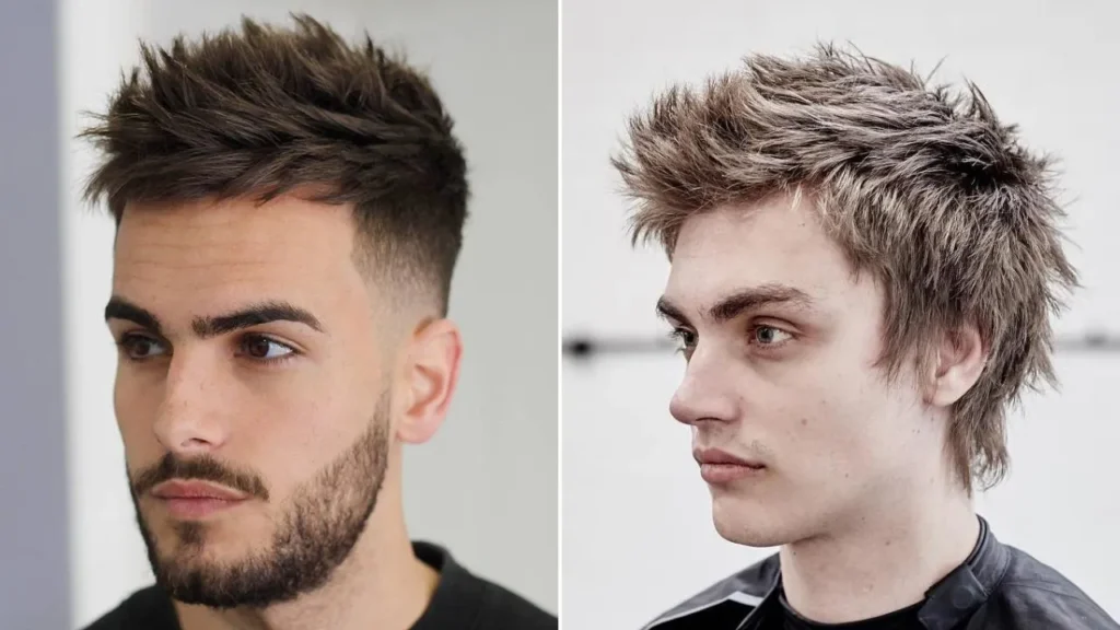 Spiky Short Haircut for Men