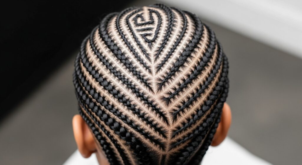 Stitch Braids in Geometric Patterns