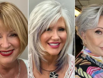 Stylish & Rejuvenating Haircuts for Older Women with Thick Hair