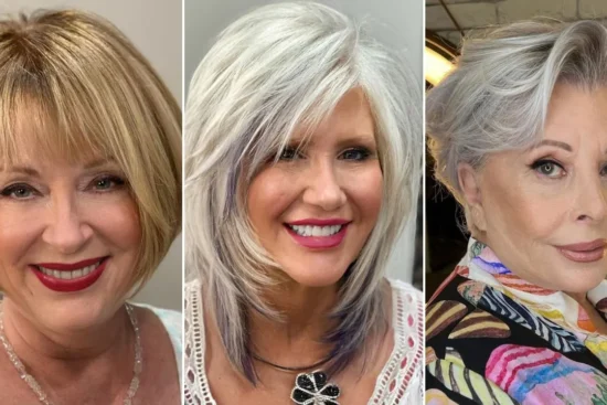 Stylish & Rejuvenating Haircuts for Older Women with Thick Hair