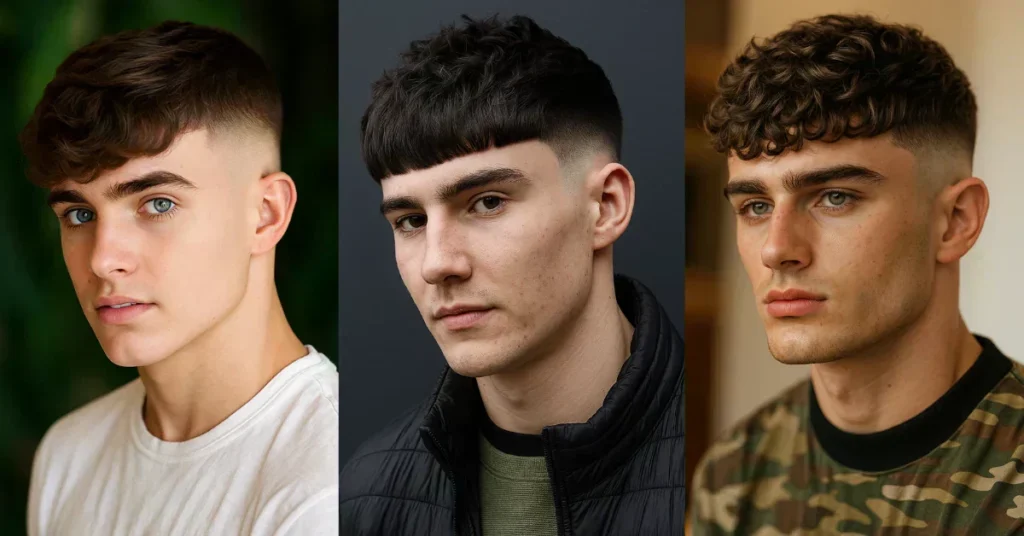 Textured Crop Short Haircut for Men and Boys