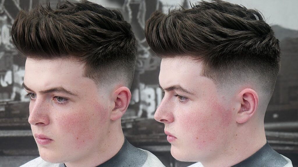 Textured Messy Quiff