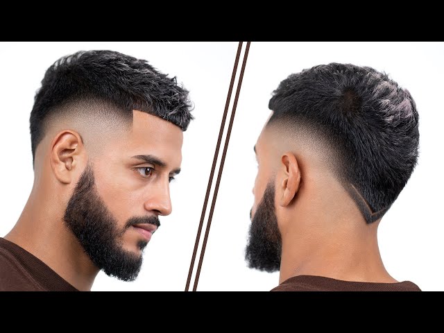 Textured Mohawk Fade