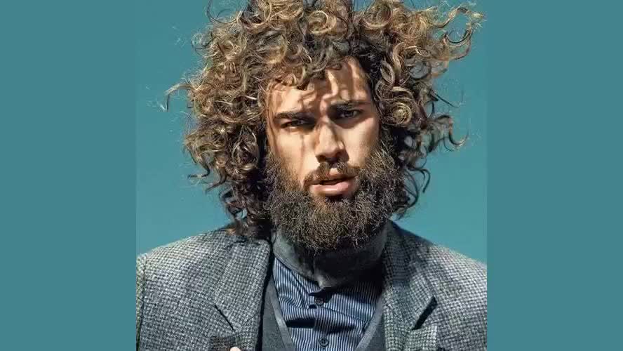 The Layered Curly Shag