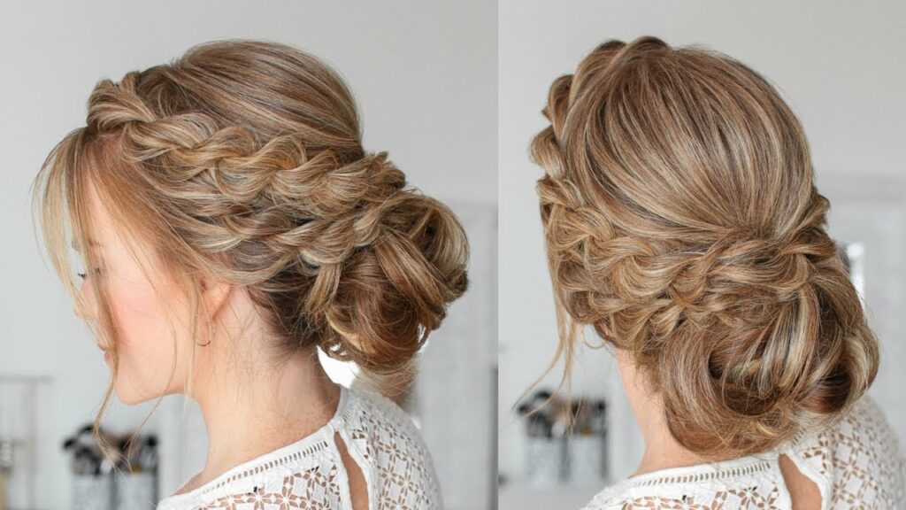 Twisted Low Bun