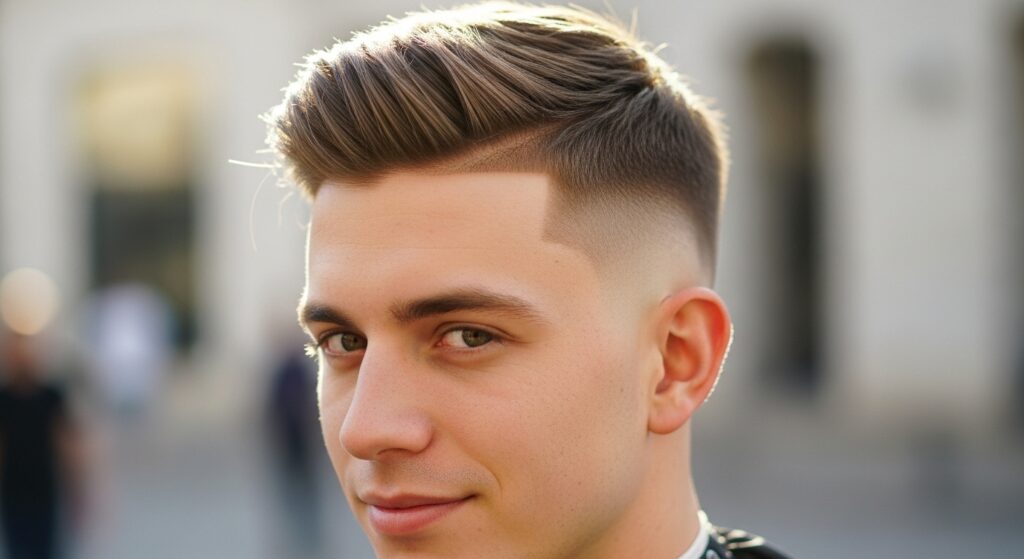 Two Block Undercut with Long Fade