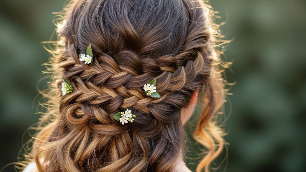 Amazing Curly Hair Braid