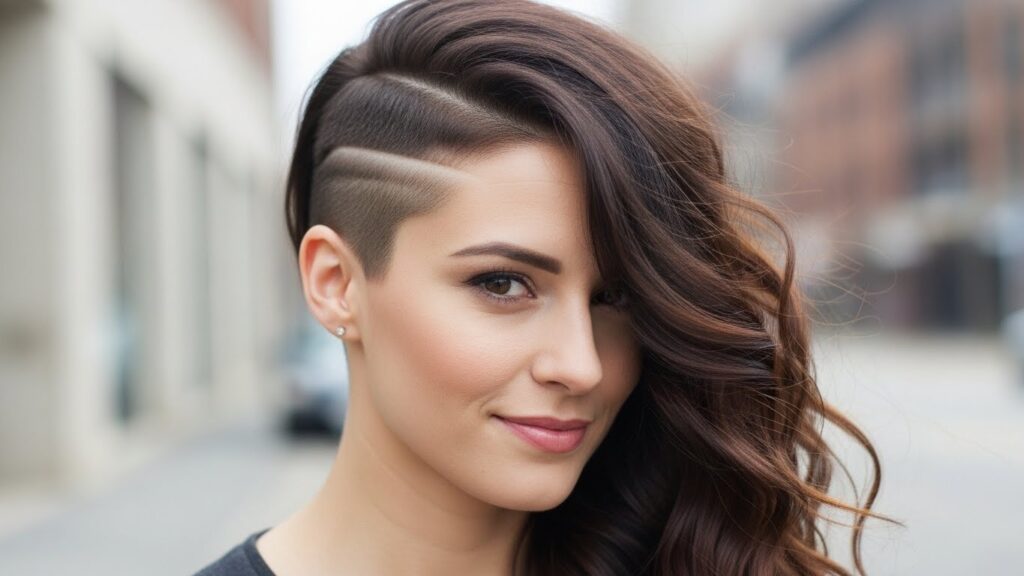 Asymmetrical Undercut with Waves