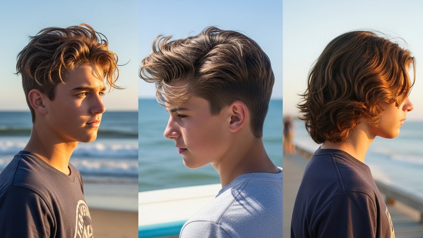 Awesome Surfer Haircuts for Boys Ready to Catch the Wave