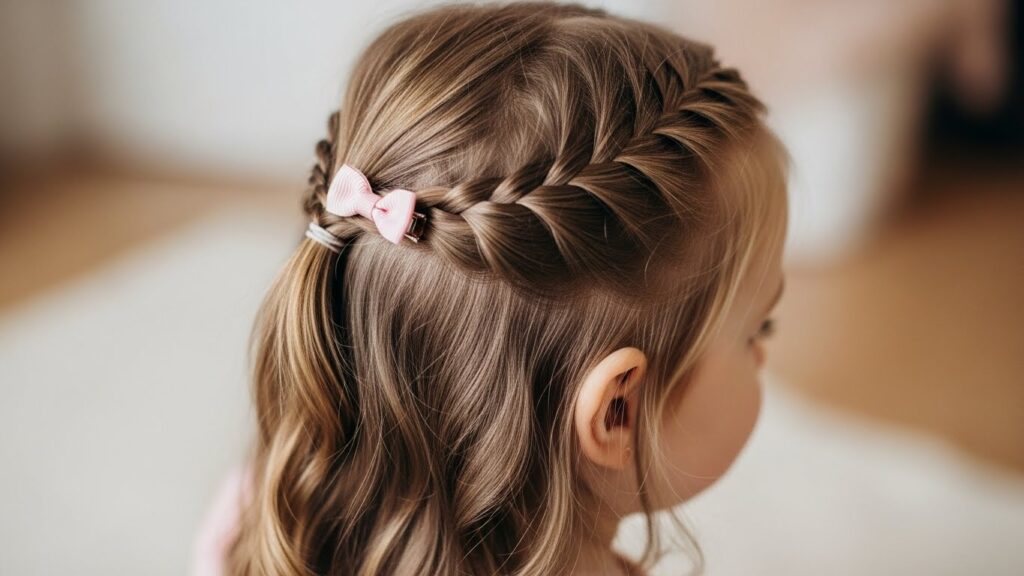 Baby Braided Half-Up