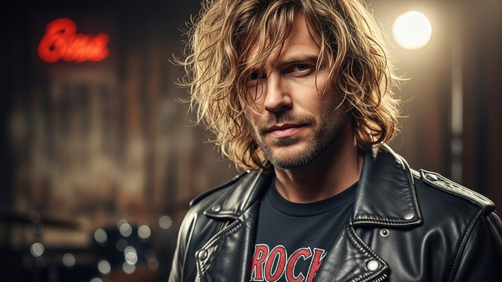 Blonde Waves Rock Vibe