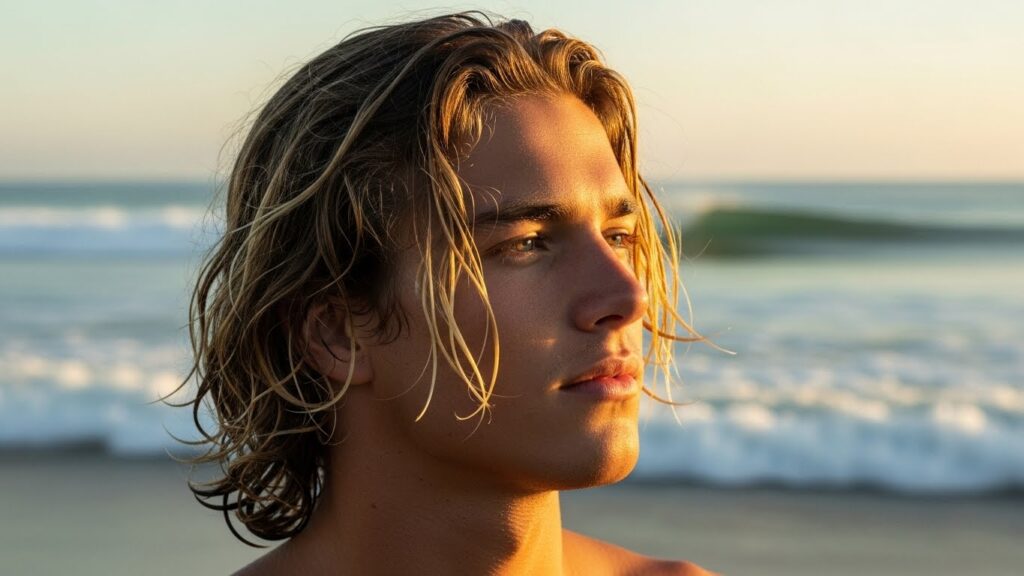 Blonde Waves Surfer Flow