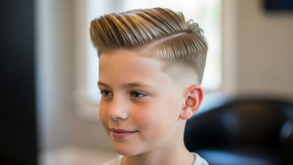 Brushed Up Style with Tapered Back