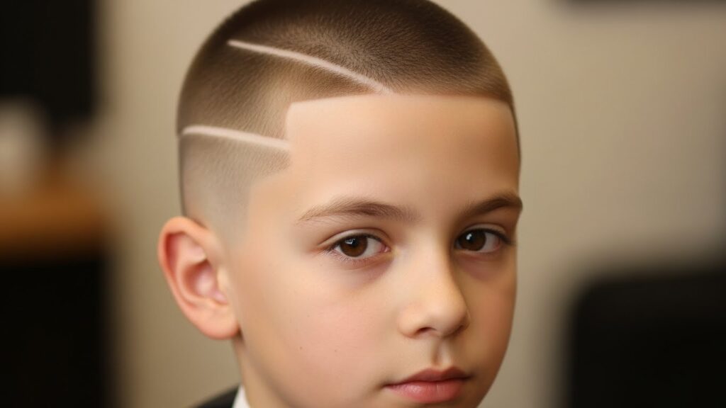 Buzz Cut with Line-Up