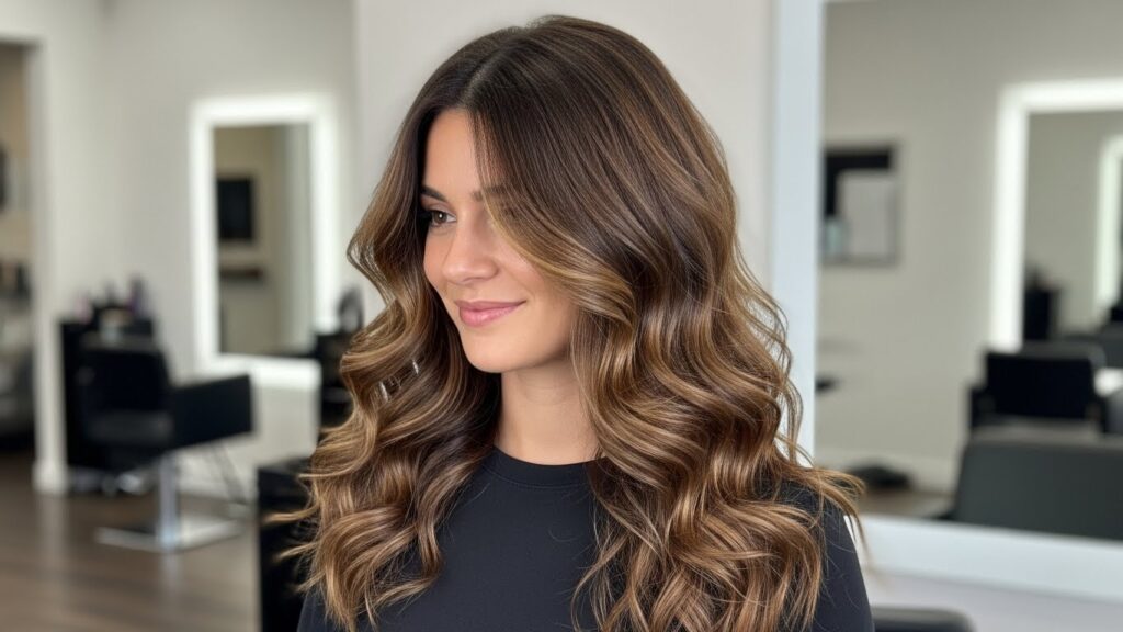 Cascading Modern Curls