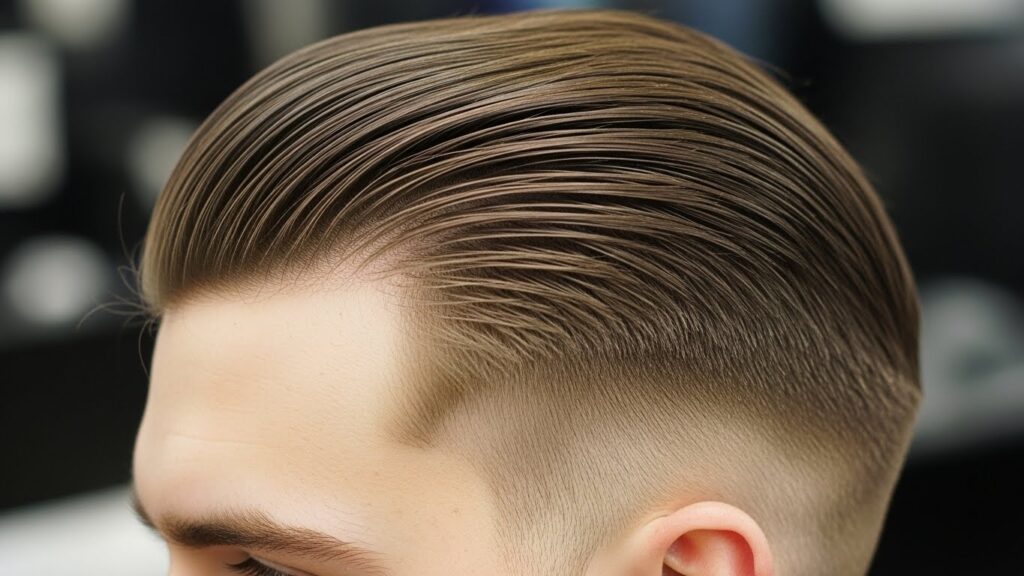 Classic Slicked-Back Taper
