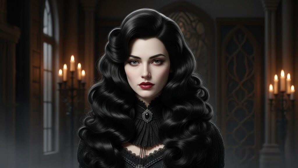 Classic Vampire Curls