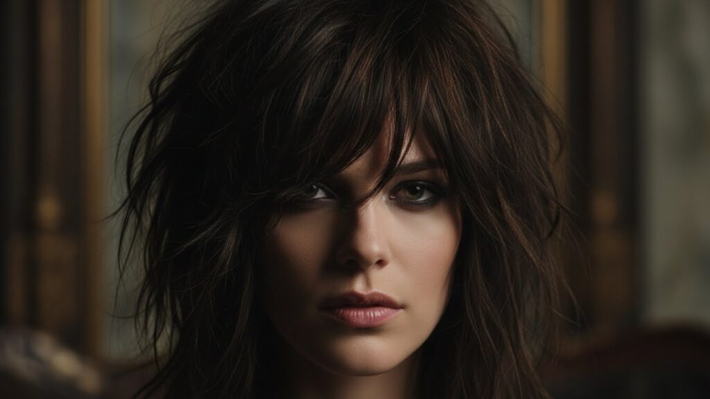 Dark Shag Vampire Cut