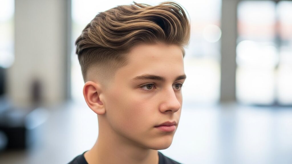 Disconnected Undercut with Long Top