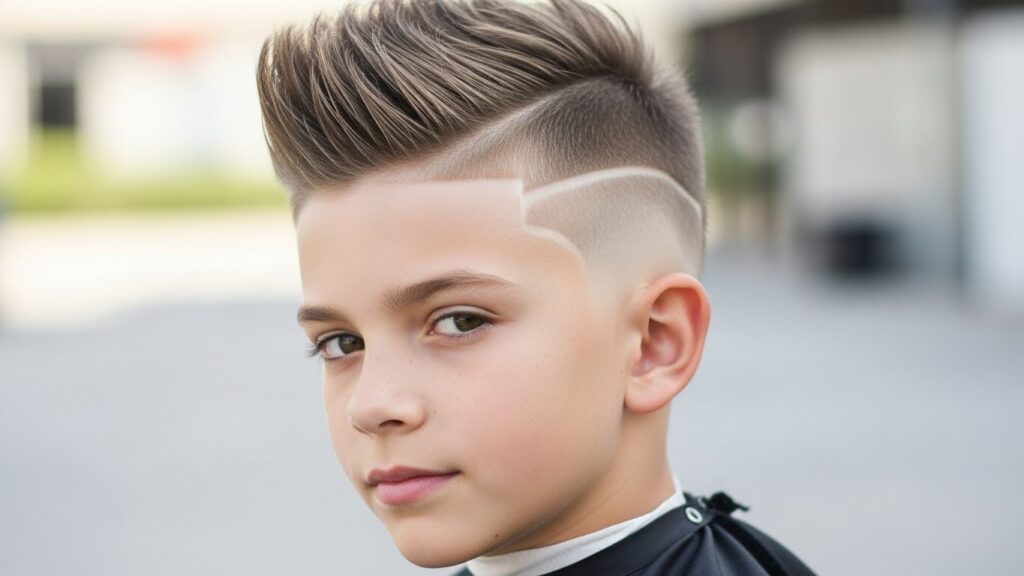Faux Hawk with Skin Fade