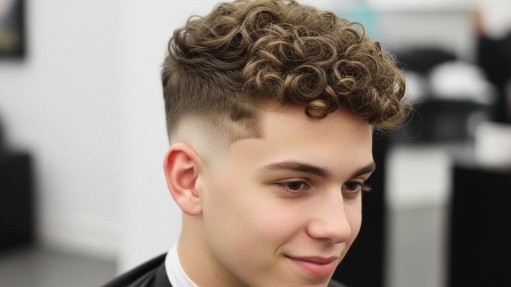 Fresh Curls Low Fade