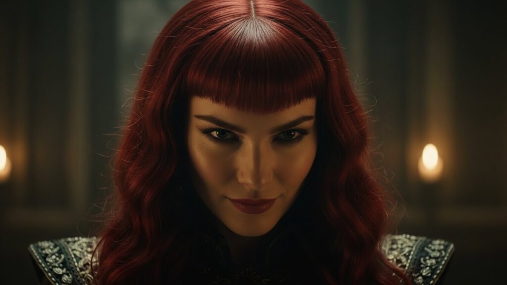 Gothic Fringe Vampire Hair