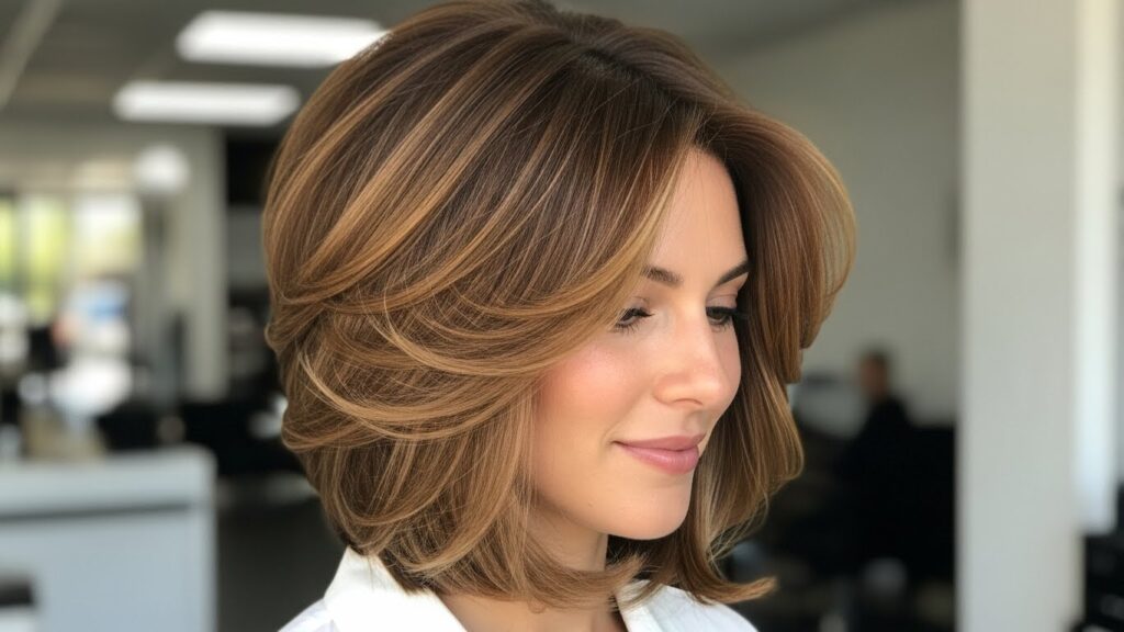 Graduated Feathered Bob