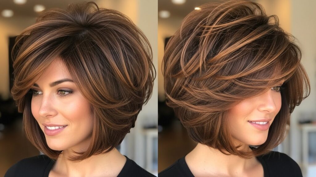 Inverted Bob with Layers