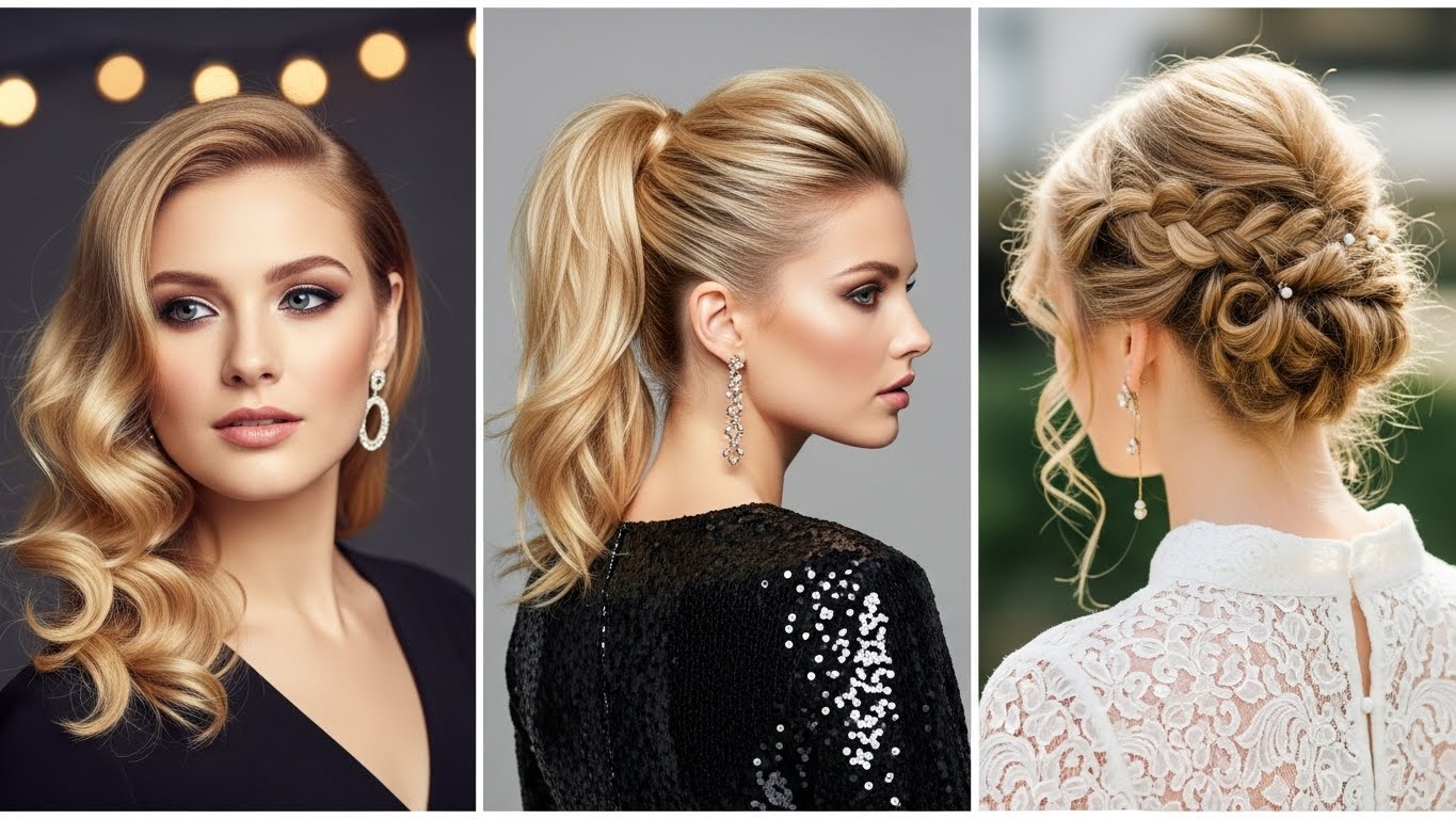 Level Up Your Look with These Gorgeous Party Hairstyles