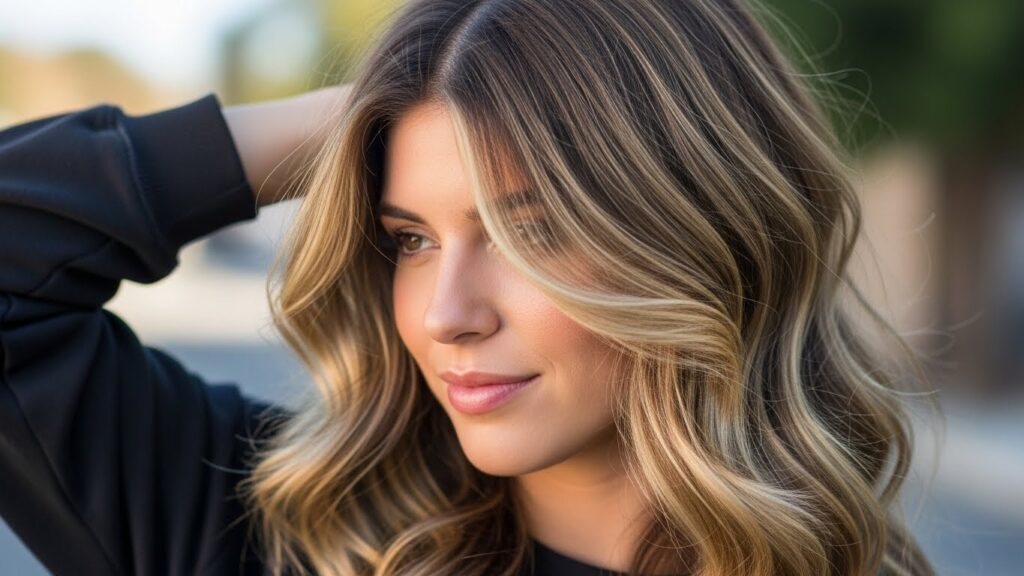 Loose Waves Dark Blonde