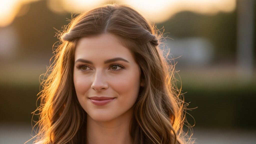 Loose Waves Subtle Front Twist