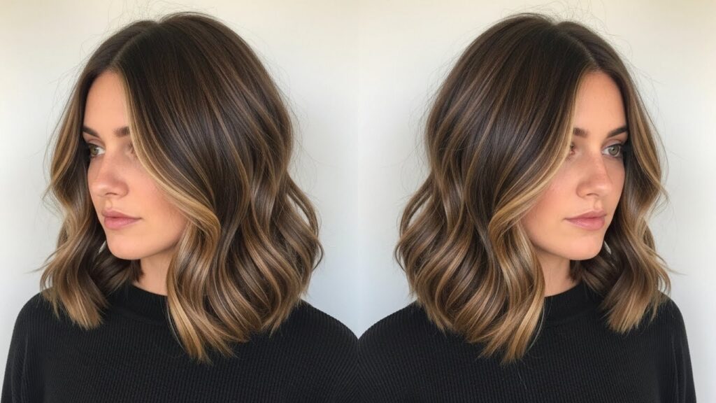 Loose Waves in Mushroom Brown