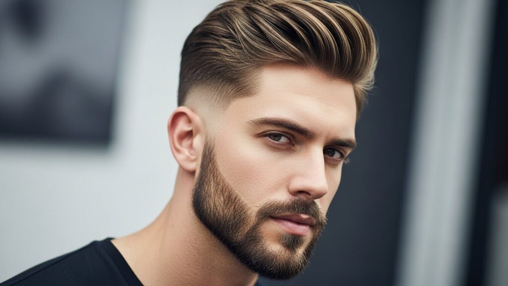 Modern Edge Undercut Look
