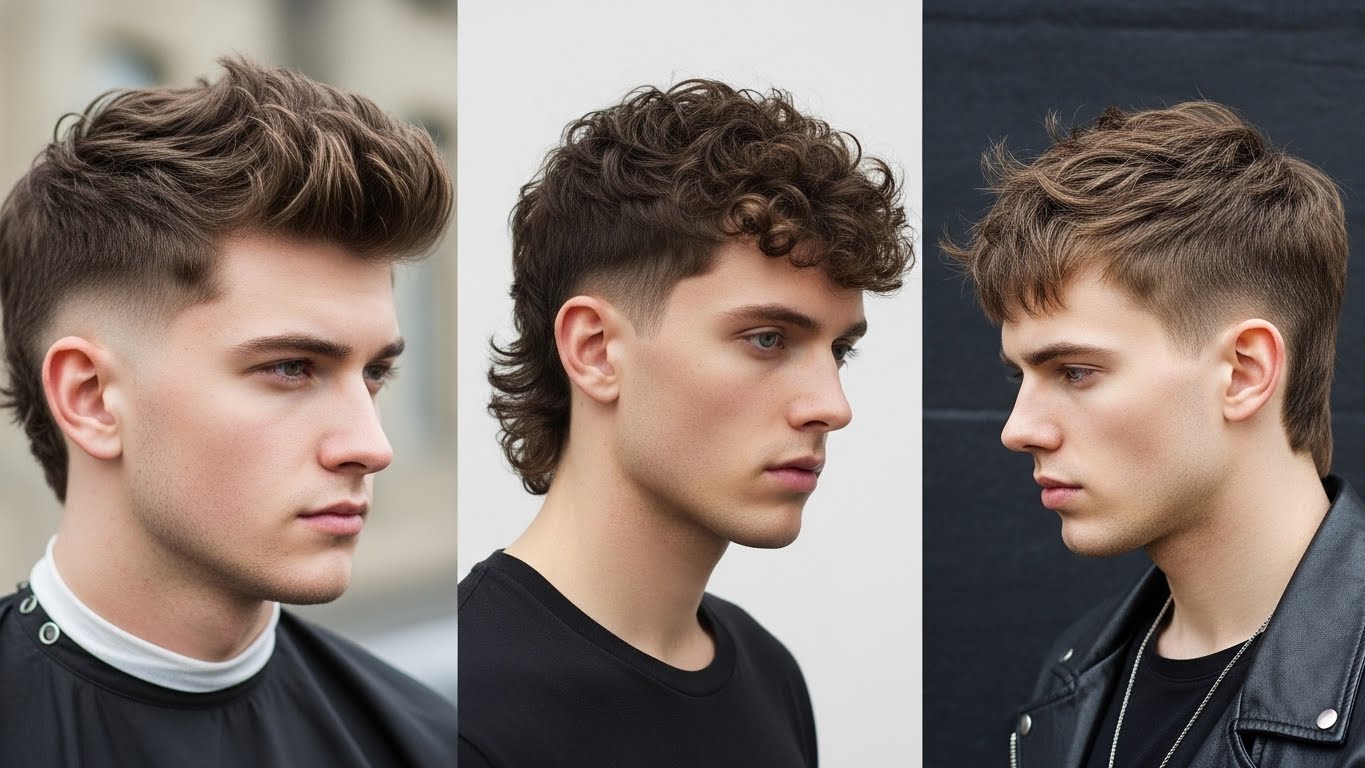 Modern Mullet Styles for Men Must Try This Season