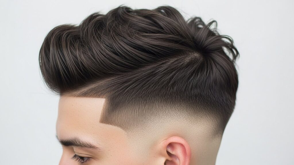 Modern Thick Wavy Fade