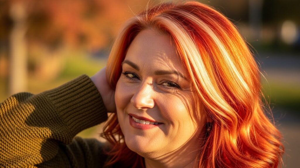 Orange Copper Streaks