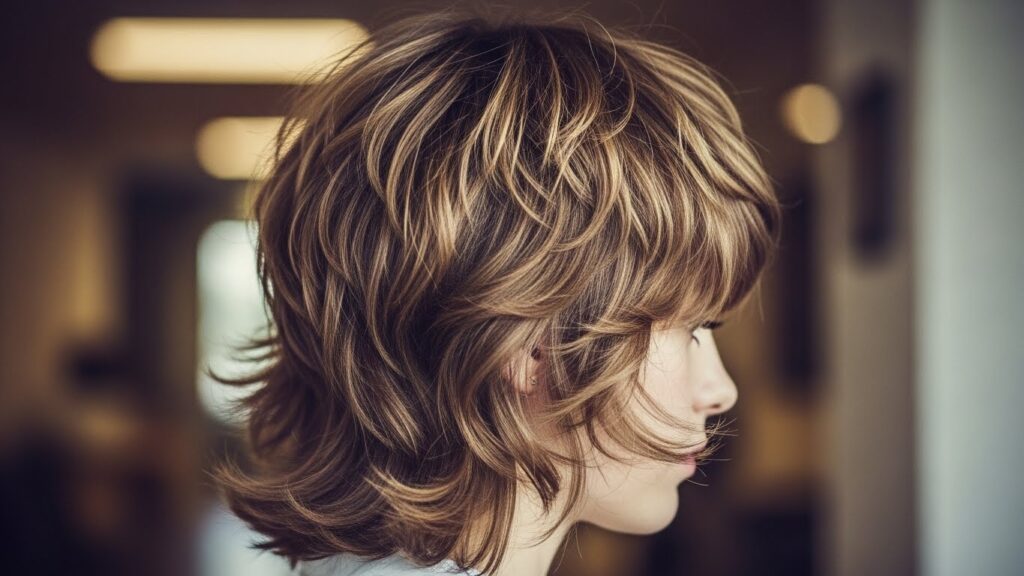 Retro 70s Short Wolf Cut