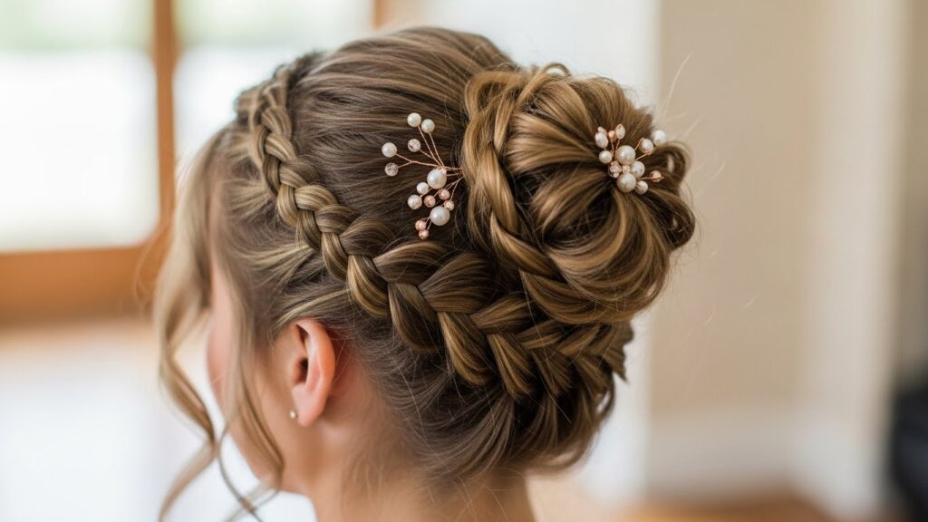 Romantic Braided Updo