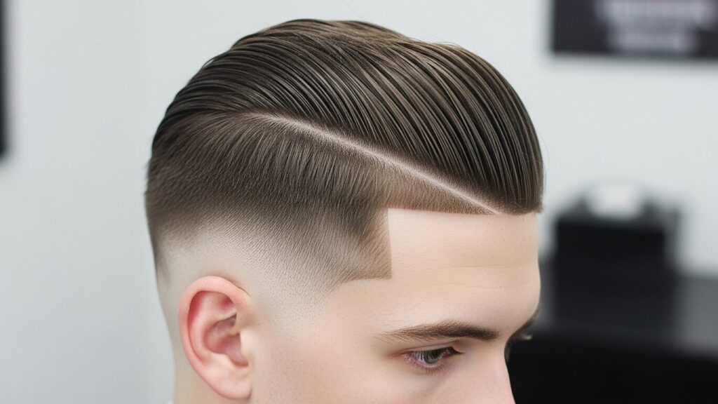 Side Part Skin Fade