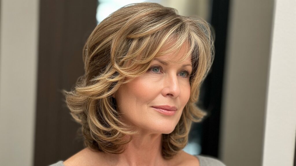 Side-Swept Bangs Layers