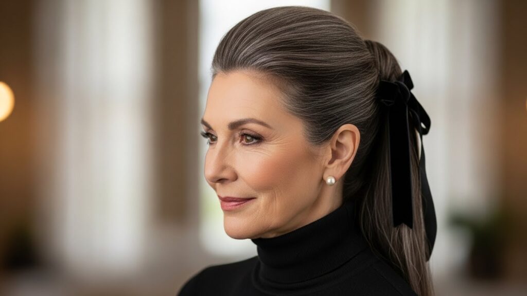 Sleek High Ponytail Statement