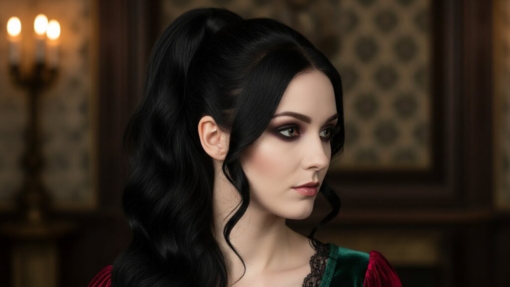 Soft Vampire Ponytail