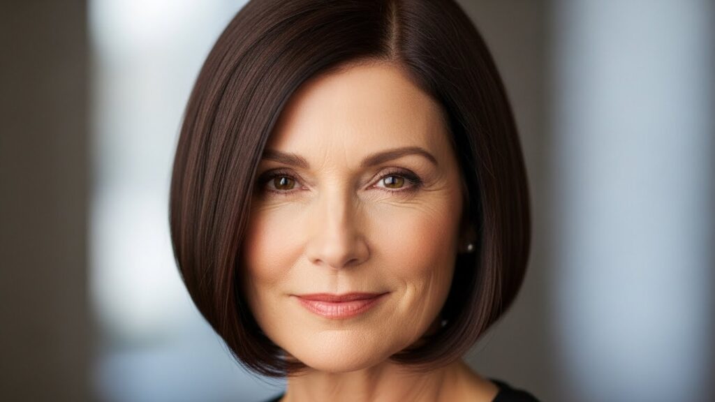 Sophisticated Blunt Bob