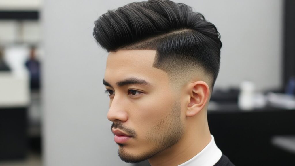 Stylish Brushed-Over Top