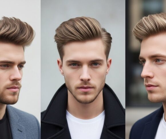 Stylish Wing Hairstyles for Men with a Clean, Handsome Finish