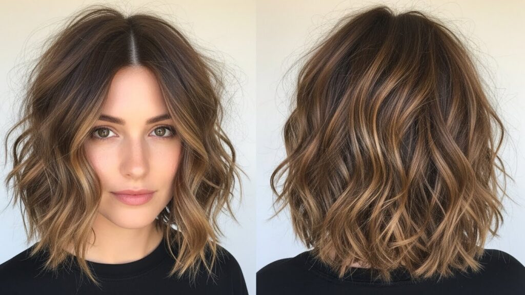 Textured Wavy Bob