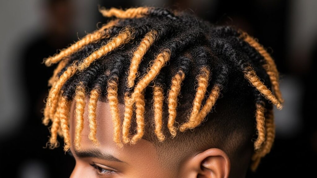 Twists with Half-Dyed Ends