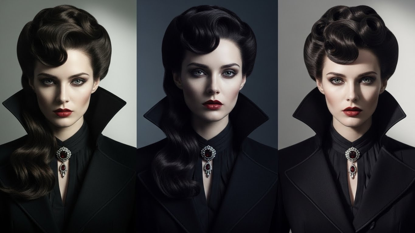 Vampire Hairstyles That Combine Beauty, Edge, and Style for Women