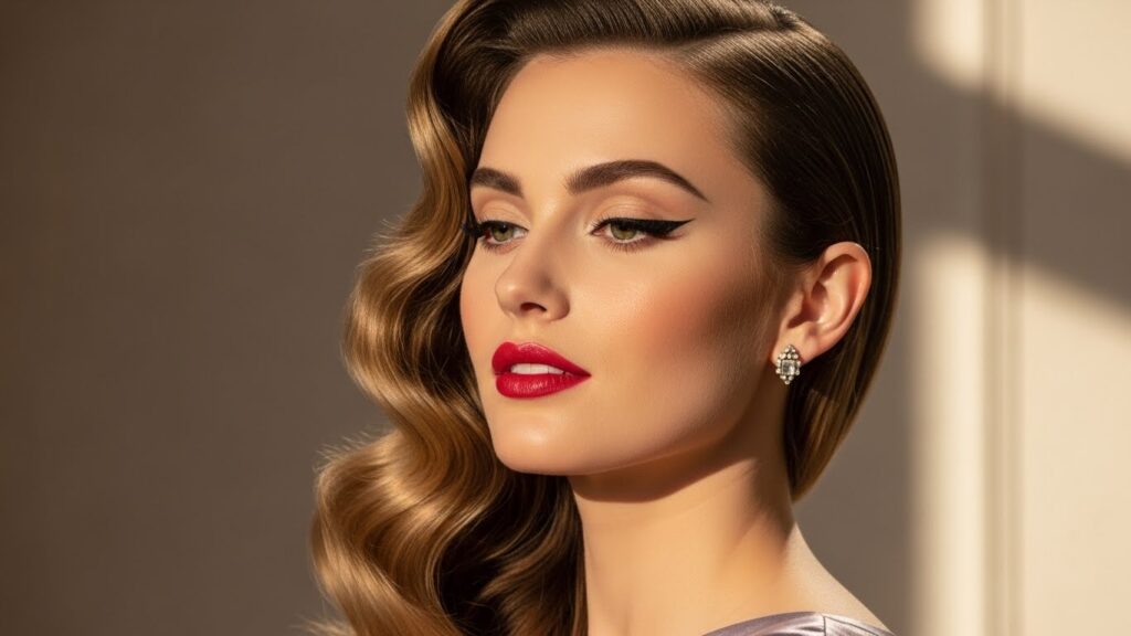 Vintage Hollywood Waves