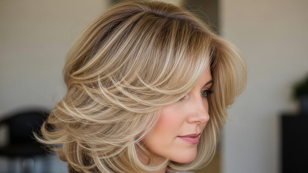 Voluminous Feathered Layers